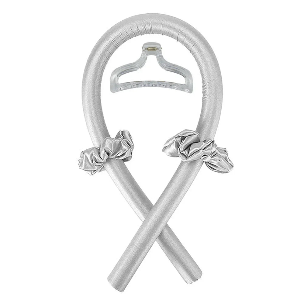Boucleur sans chaleur Origosana gris pour créer des boucles naturelles sans abîmer les cheveux 