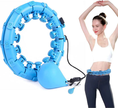 Cerceau lesté ajustable fitness pour affiner la taille