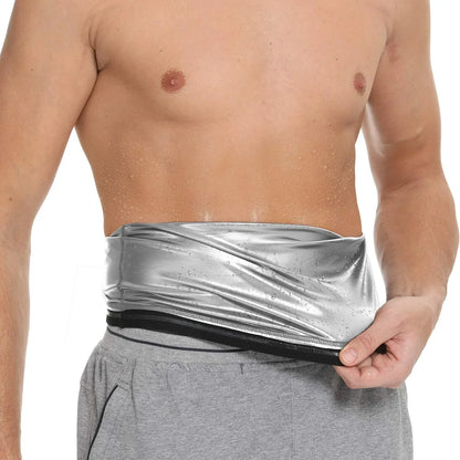 Ceinture sauna homme effet ventre plat