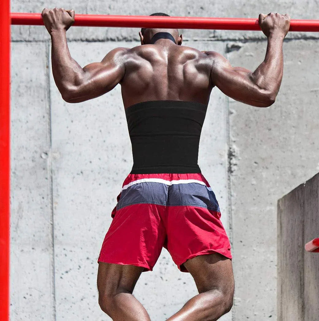 Ceinture sauna homme effet ventre plat