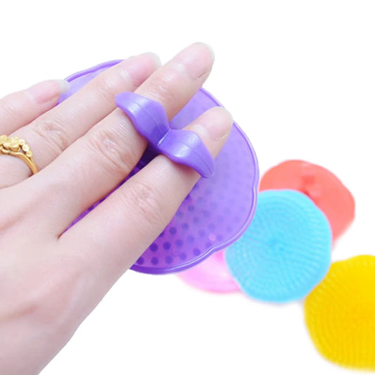 Brosse massante Origosana pour cuir chevelu anti-pellicules en silicone
