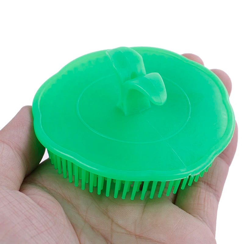 Brosse de massage Origosana du cuir chevelu en silicone souple