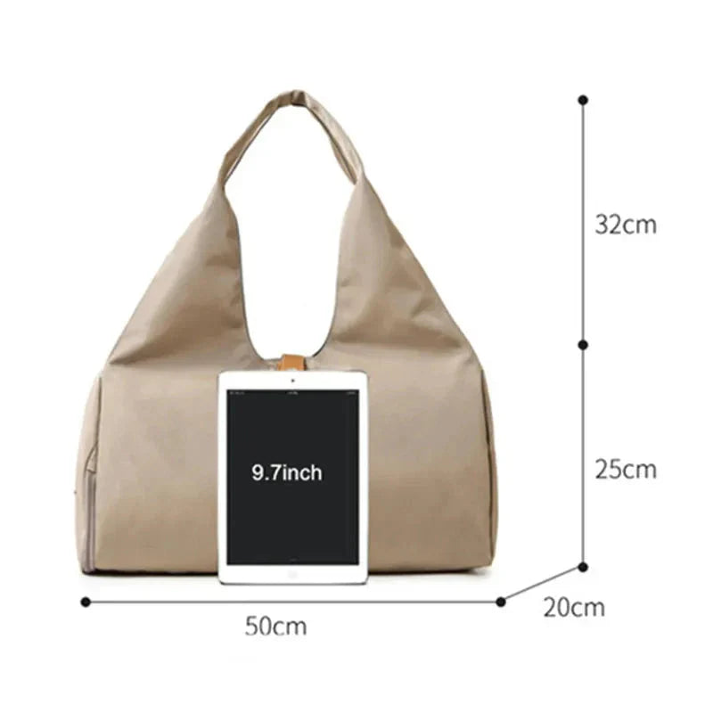 Sac fitness femme grande capacité imperméable