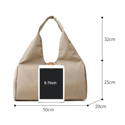 Sac fitness femme grande capacité imperméable